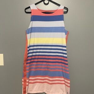 Joules Striped Sleeveless Dress